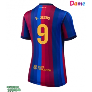 Barcelona Gabriel Jesus #9 Replika Hjemmebanetrøje Dame 2026-27 Kortærmet